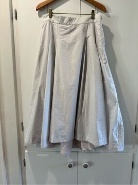 COS Light Gray Circle Skirt